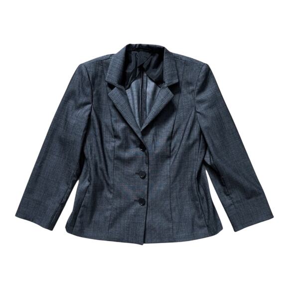 MaxMara Gray Blazer | Size 10 - Picture 1 of 6